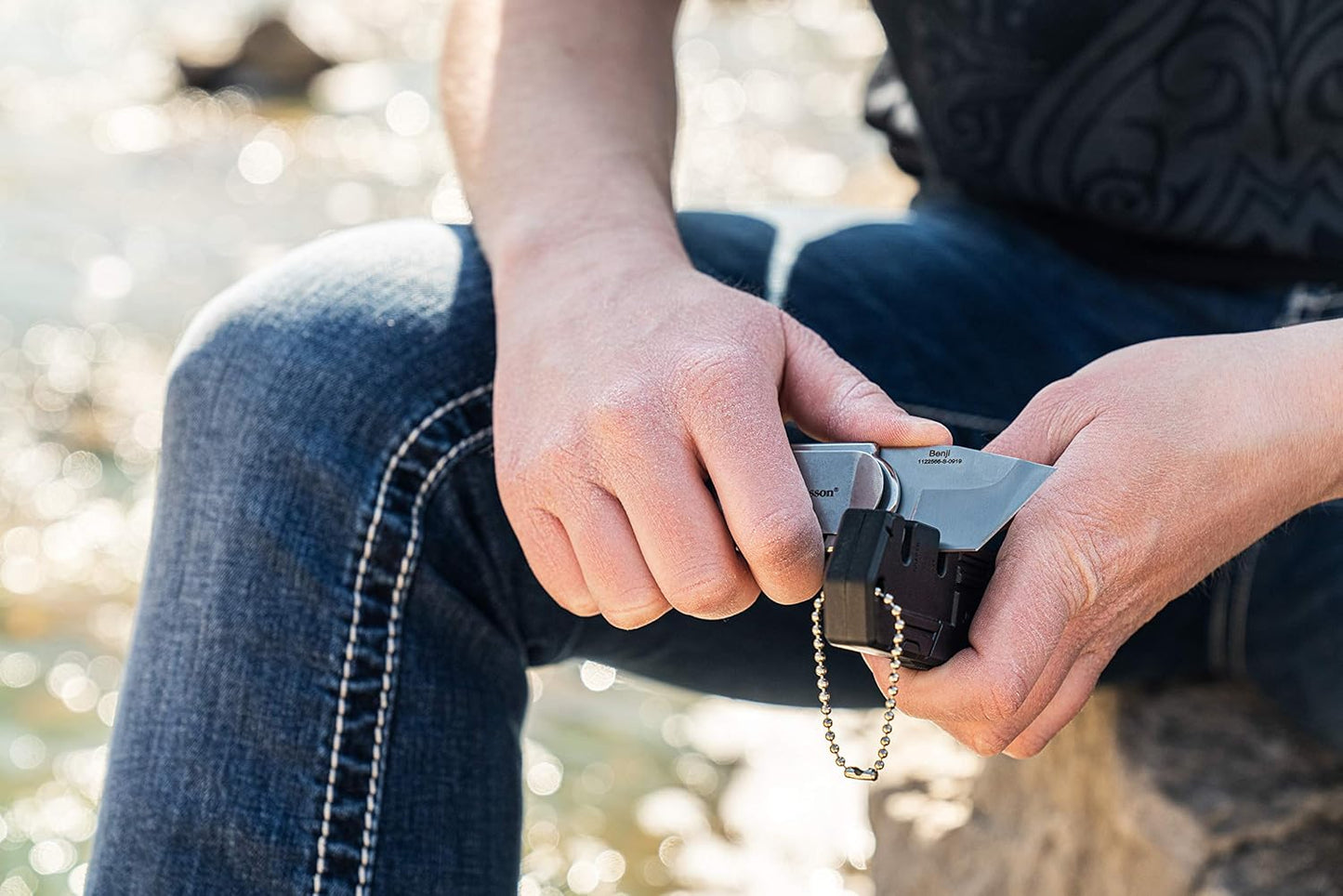 Smith & Wesson Benji 2.5In High Carbon S.S. Folding Keychain Knife