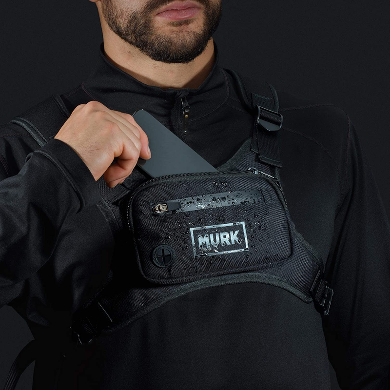 MVRK Water-Resistant Chest Pack – Lightweight Running Vest with Phone Holder
