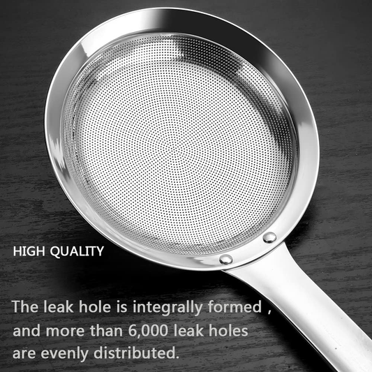 Hvanam 3-Piece Stainless Steel Fine Mesh Strainer and Skimmer Set