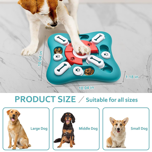 Dog Puzzle Toy – Interactive Slow Feeder for Mental Stimulation & IQ Training