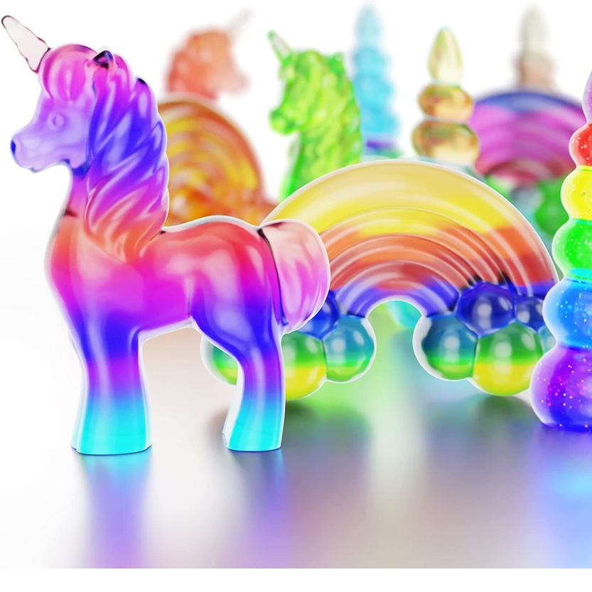 Dan&Darci Unicorn Soap Making Kit – DIY Craft Set for Kids Ages 6+