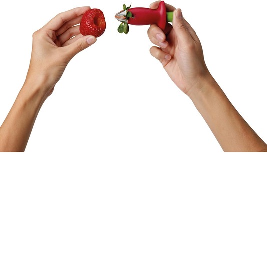 Chef’n Original Stem Gem Strawberry Huller – Red/Green