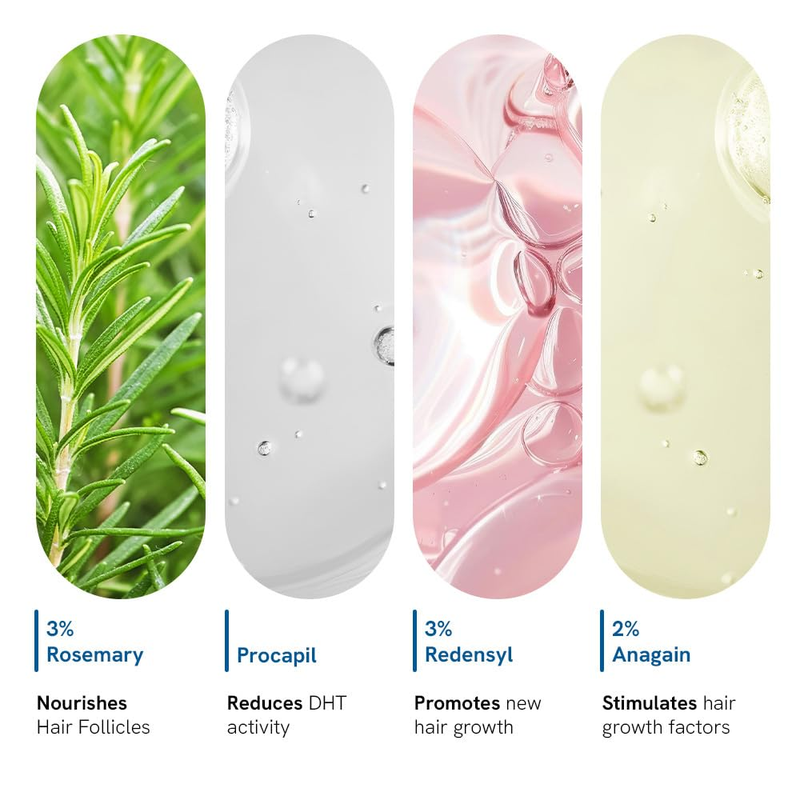 Be Bodywise Rosemary Hair Serum Roll-On 25ml – DHT Block & Scalp Care