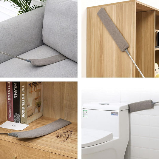 Upgraded under Appliance Cleaning Gadgets, Microfiber Gap Duster