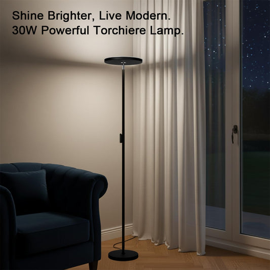 JOOFO Floor Lamp,30W/2400Lm Sky LED