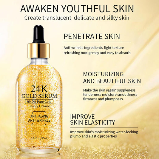 24K Gold Serum for Face
