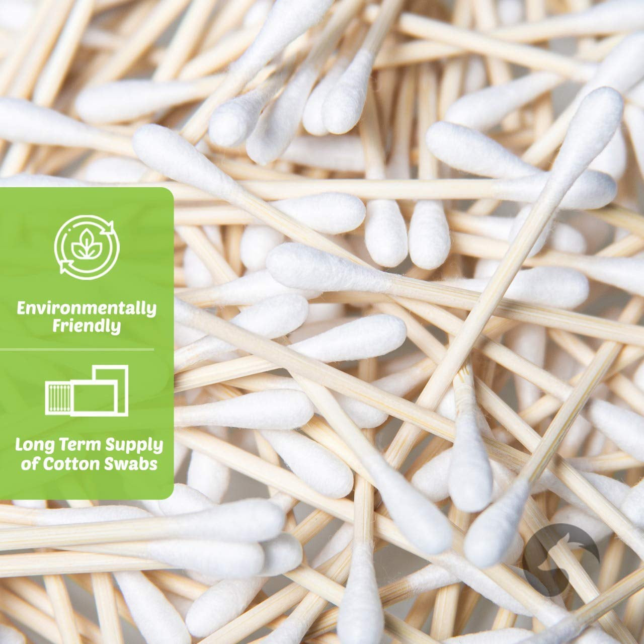 Bamboo Cotton Swabs 500 Count