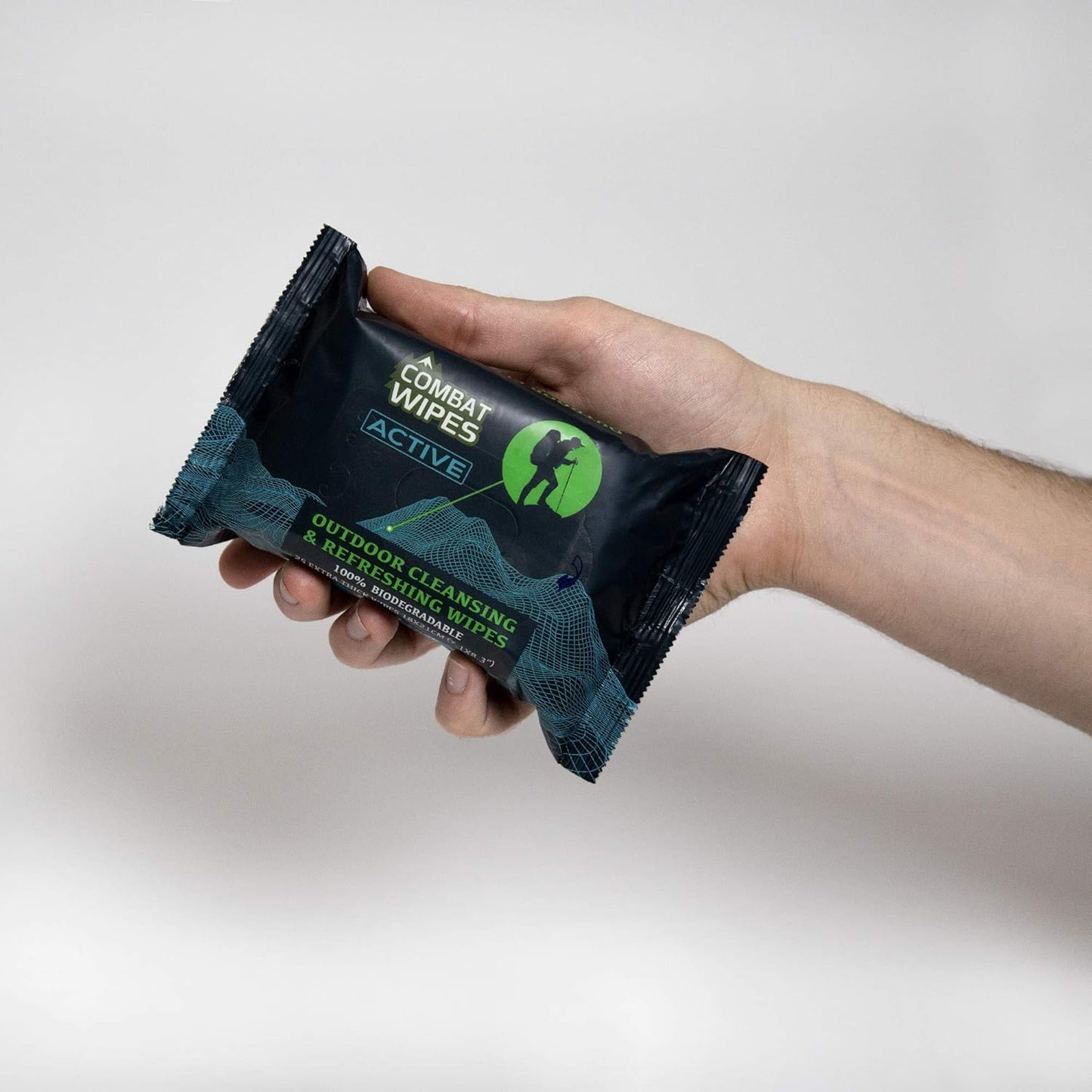 Combat Wipes ACTIVE Outdoor Wet Wipes