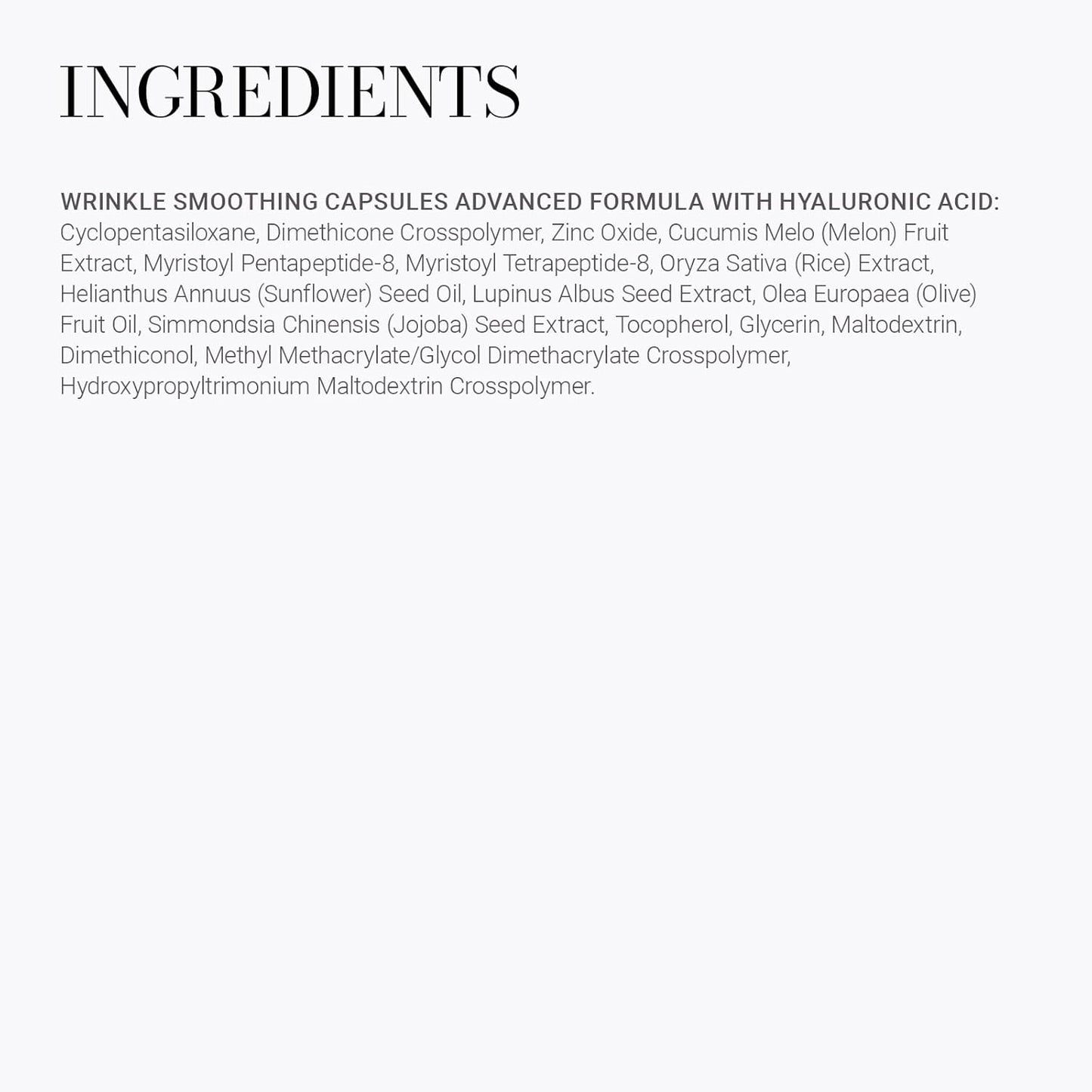 Meaningful Beauty Wrinkle Smoothing Capsules Advanced Formula with Hyaluronic Acid , 60 Count