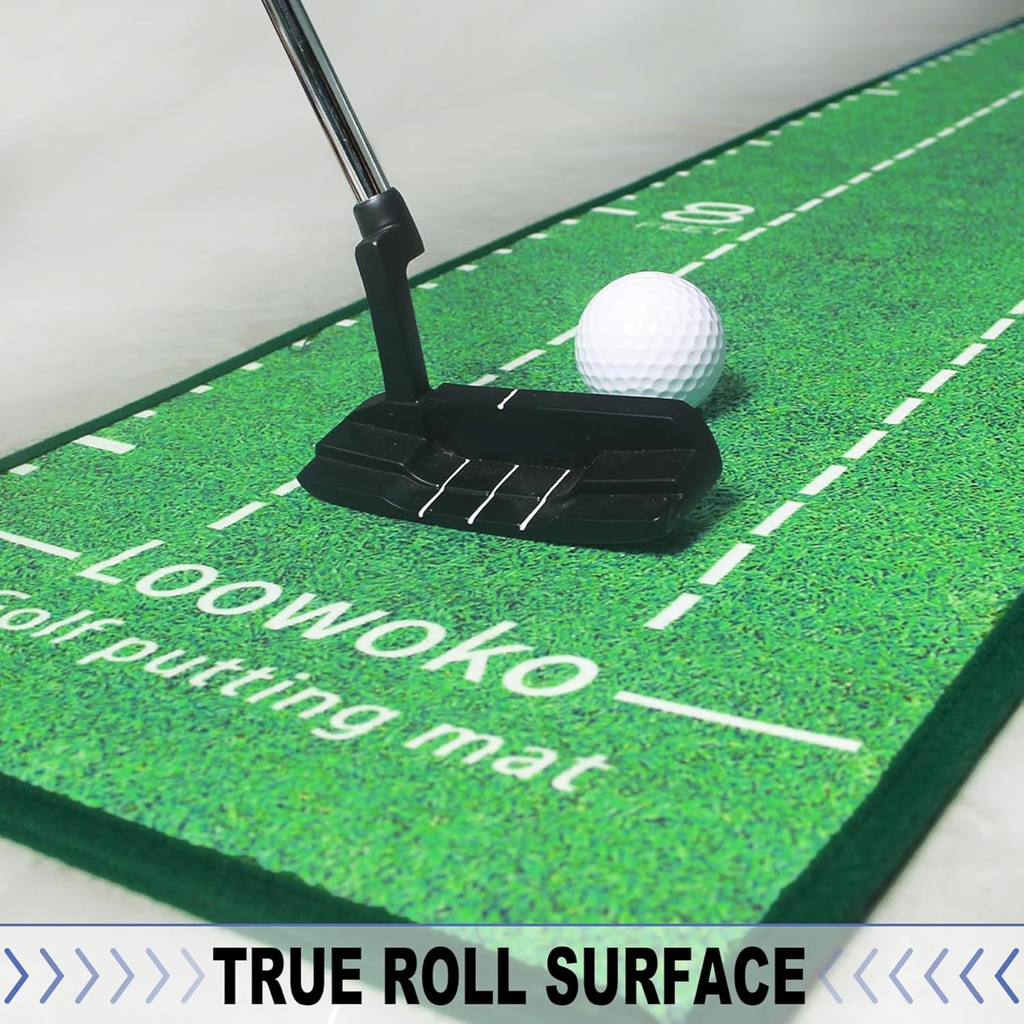 Loowoko Indoor Putting Green with Ball Return