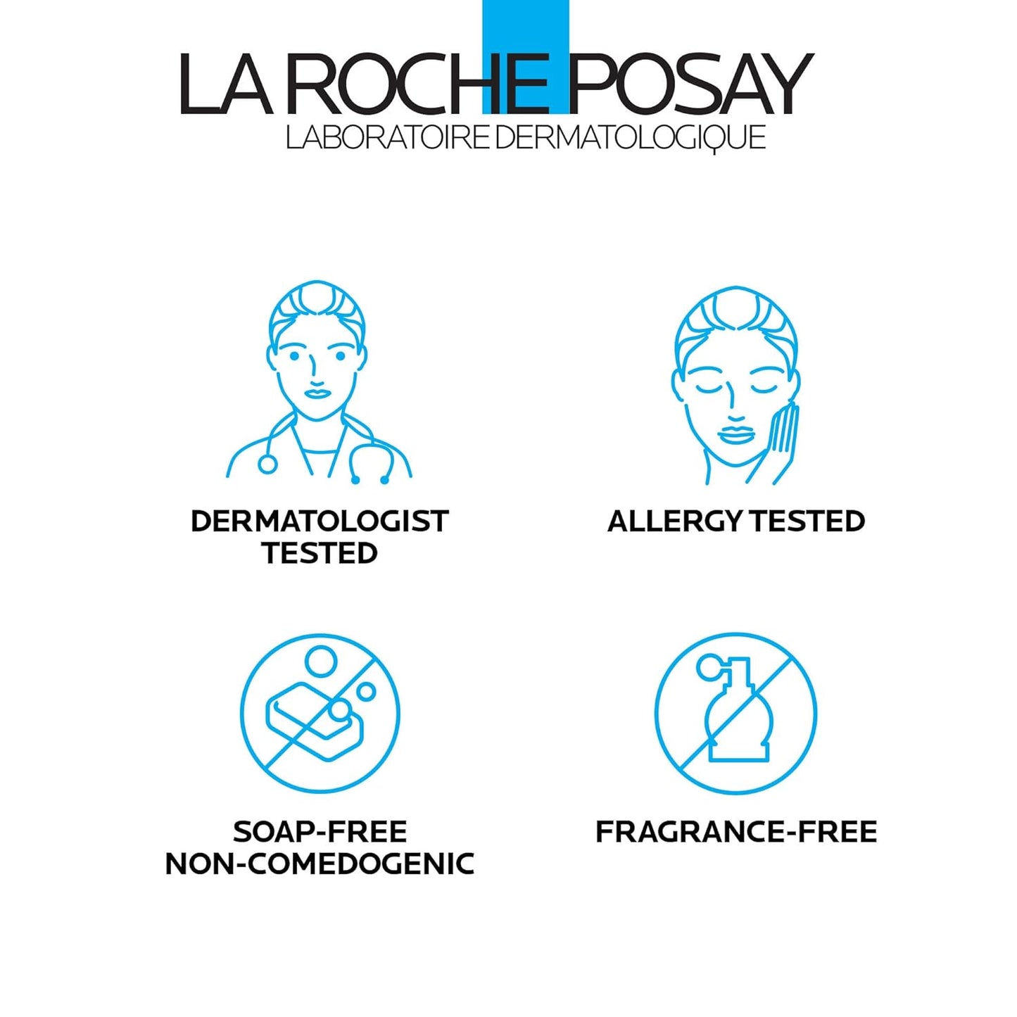 La Roche-Posay Effaclar Purifying Foaming Gel Cleanser for Oily Skin, with Zinc Pidolate to Remove Excess Oil, Alcohol Free & Oil Free, Face Wash for Oily Skin, Dermatologist & Sensitive Skin Tested