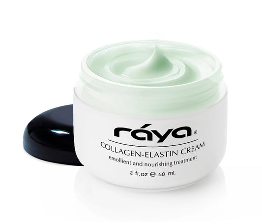 Raya Collagen-Elastin Cream (401) | Nourishing and Moisturizing Facial Treatment for Dry Skin | Helps Reduce Fine Lines and Wrinkles | Calms, Tones, Refines, and Firms