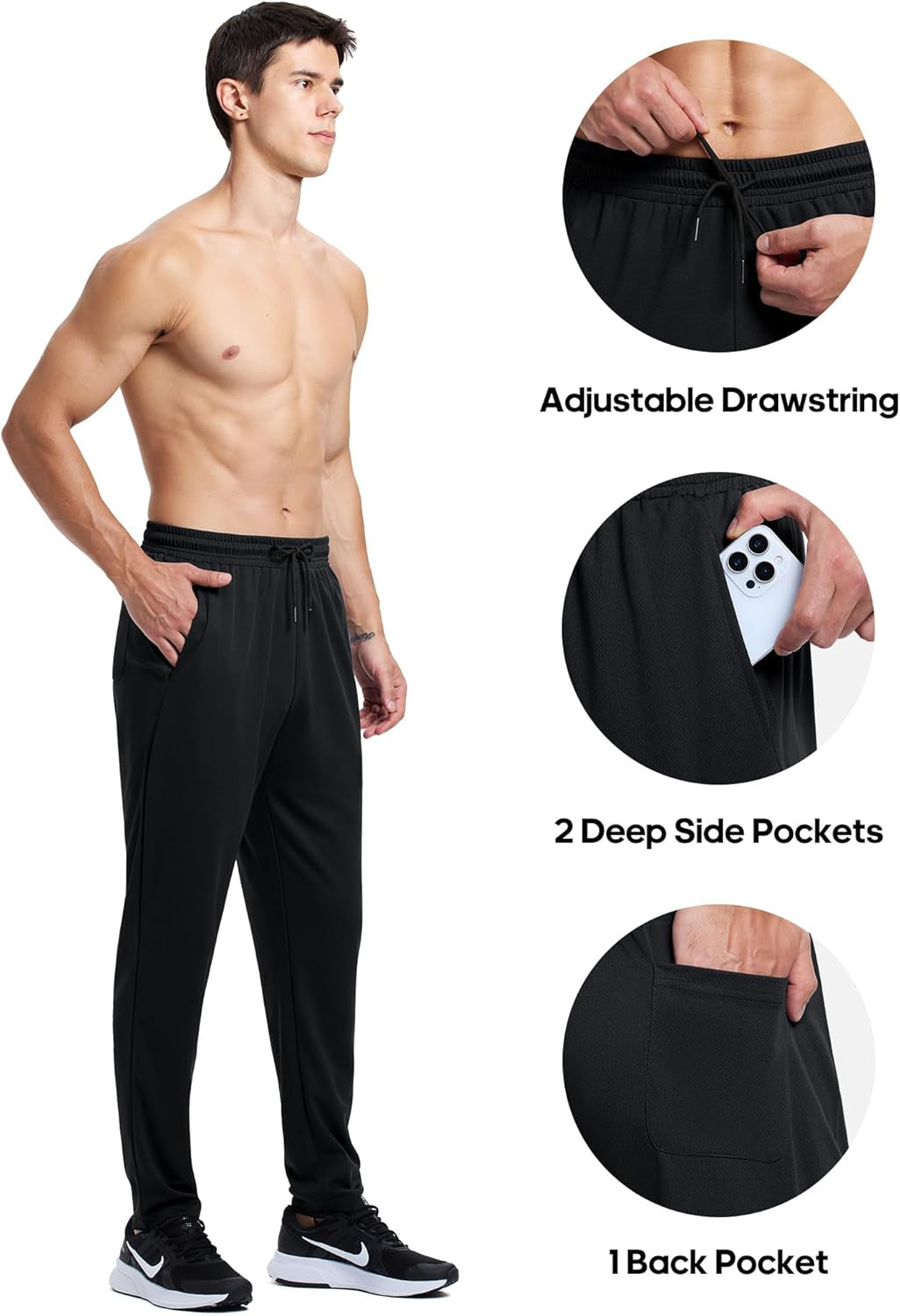 Men'S Sweatpants Athletic Workout Pants