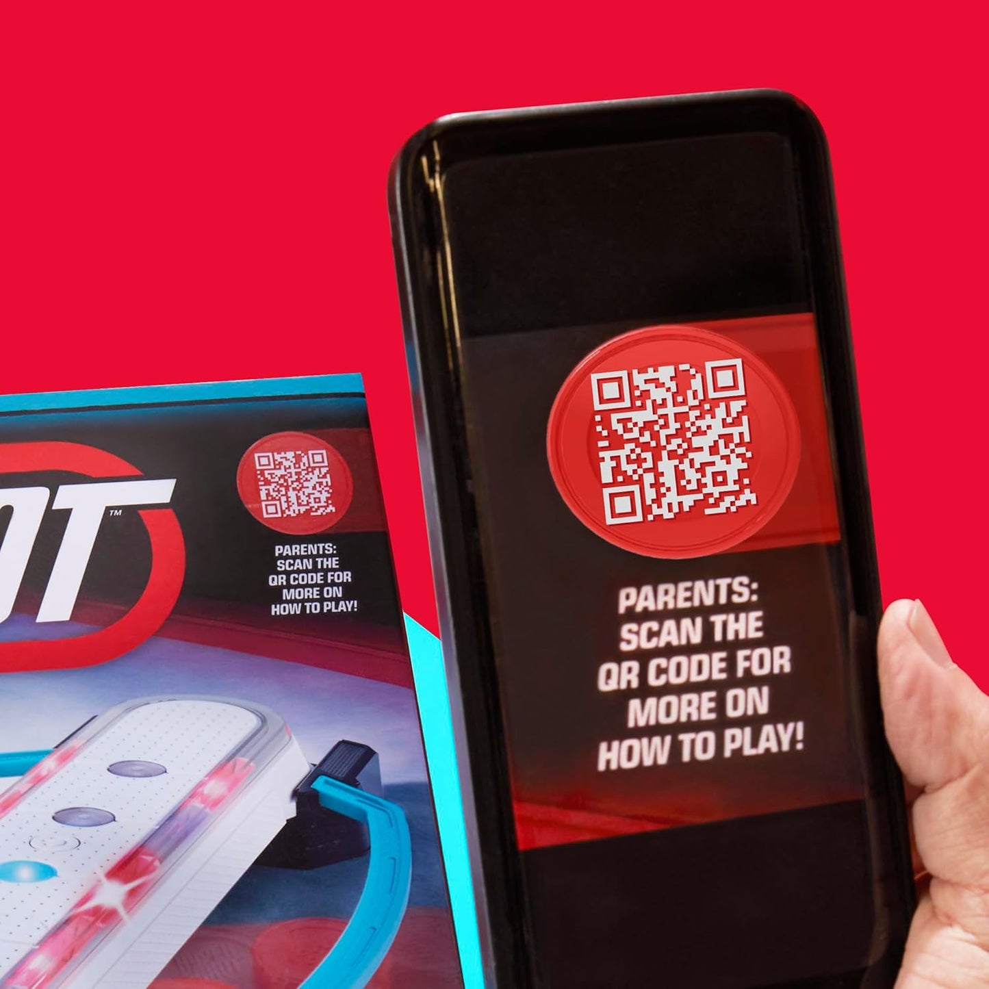 Hasbro Gaming Hypershot Electronic Tabletop Hockey Game