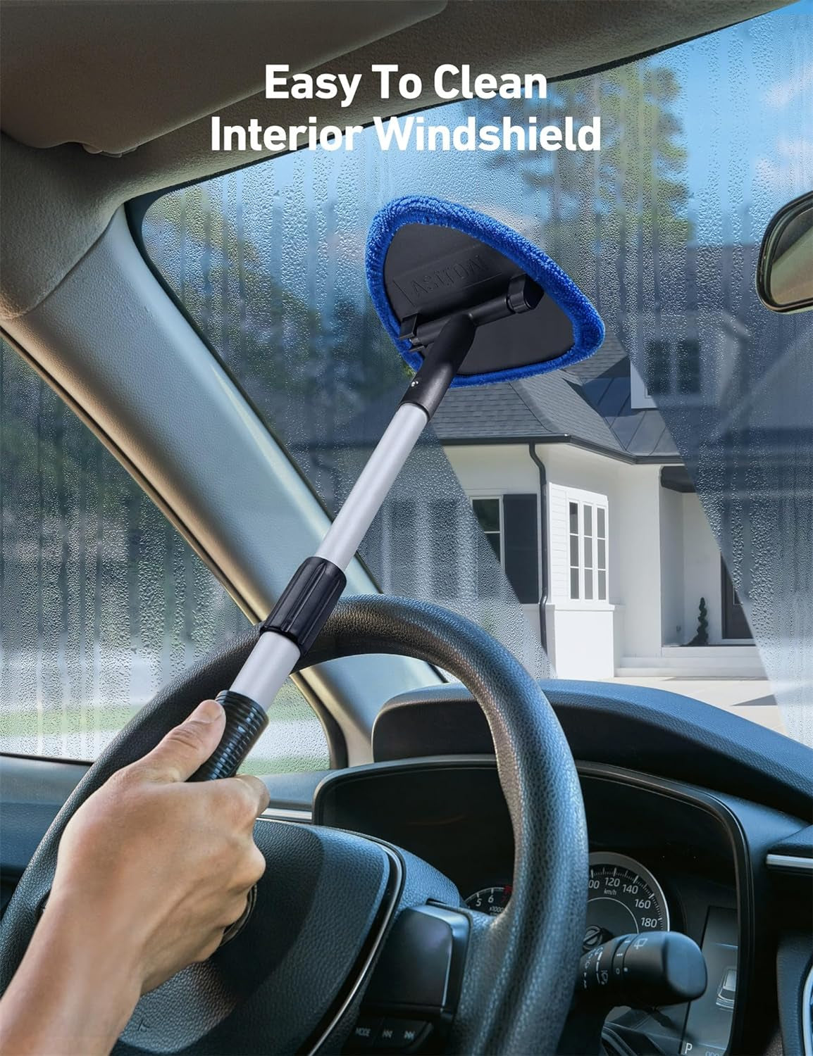 Astroai Windshield Cleaner Tool, Car Interior Detailing Cleaning Kit 