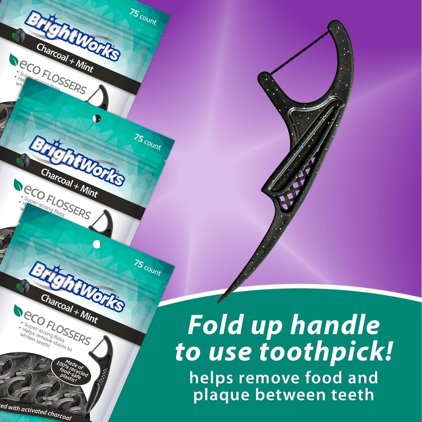 Brightworks ECO Sustainable Floss Picks