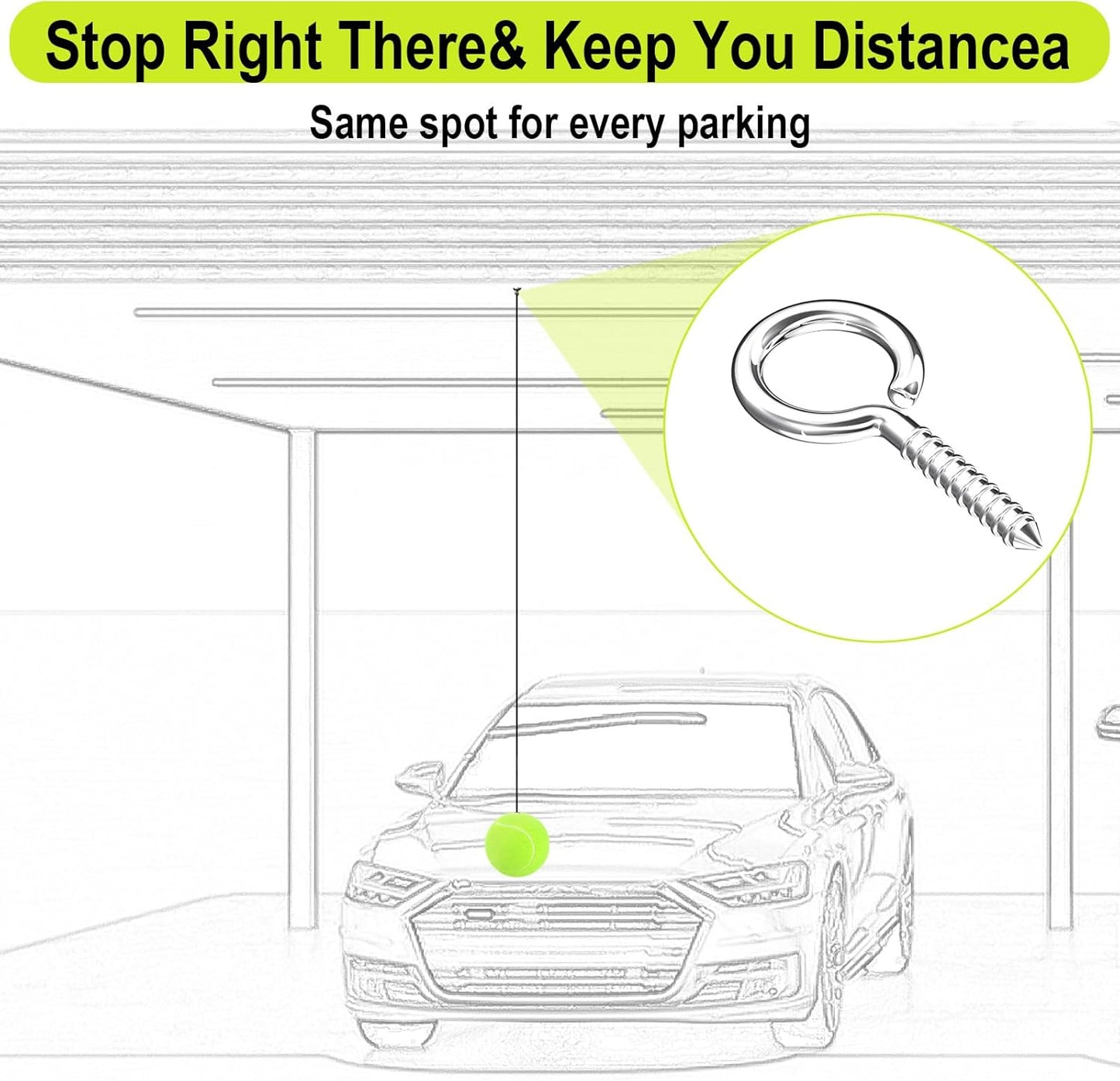 Garage Tennis Ball Parking Aid