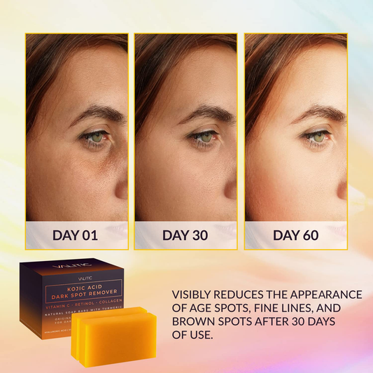 Valitic Kojic Acid Soap with Vitamin C & Turmeric – 2 Pack