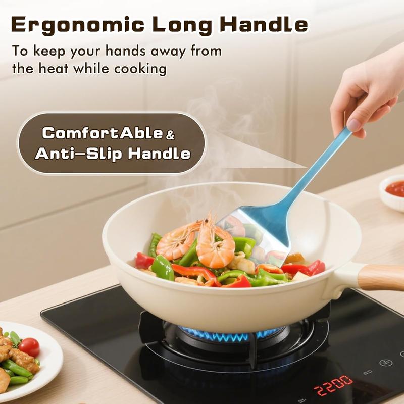 MemoGem 4-Piece Stainless Steel Cooking Utensil Set – Turner & Spoon Tools