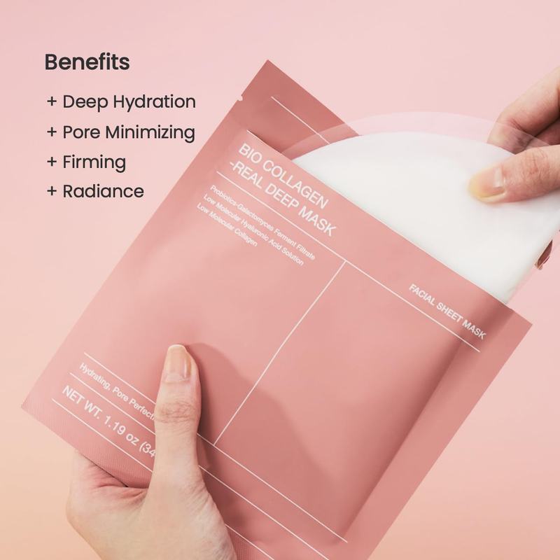 BIODANCE Bio-Collagen Real Deep Hydrogel Mask – 4 Pack
