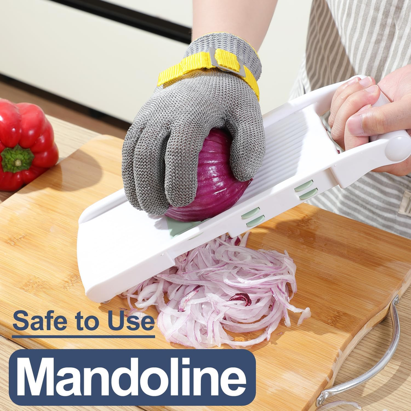 Dowellife ANSI A9 Cut Resistant Stainless Steel Glove – Medium