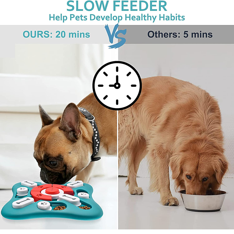 Dog Puzzle Toy – Interactive Slow Feeder for Mental Stimulation & IQ Training