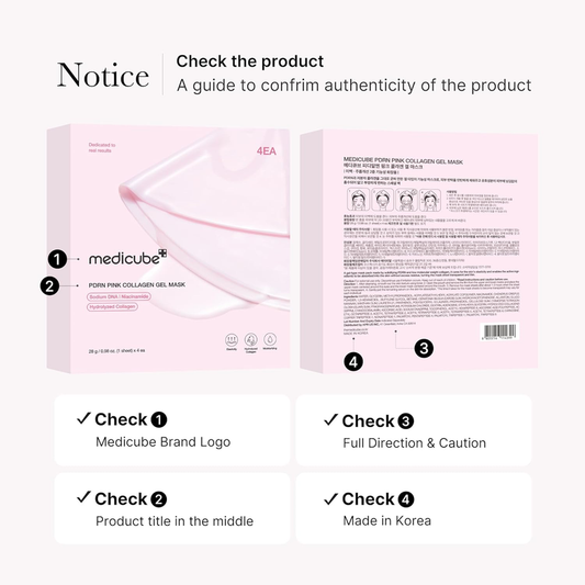 Medicube Salmon DNA Collagen Jelly Gel Mask 28g x 4