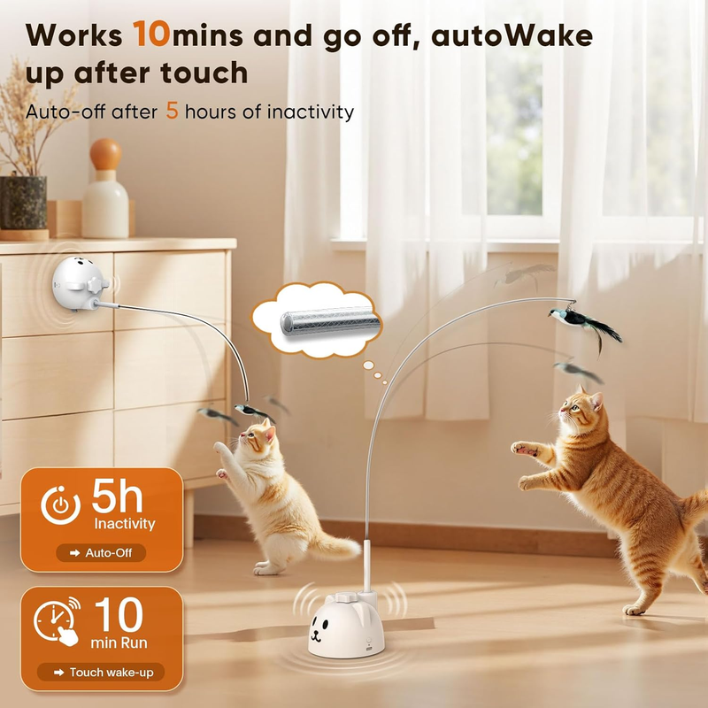 Automatic Flying Bird Cat Toy – Interactive Electric Toy for Indoor Cats