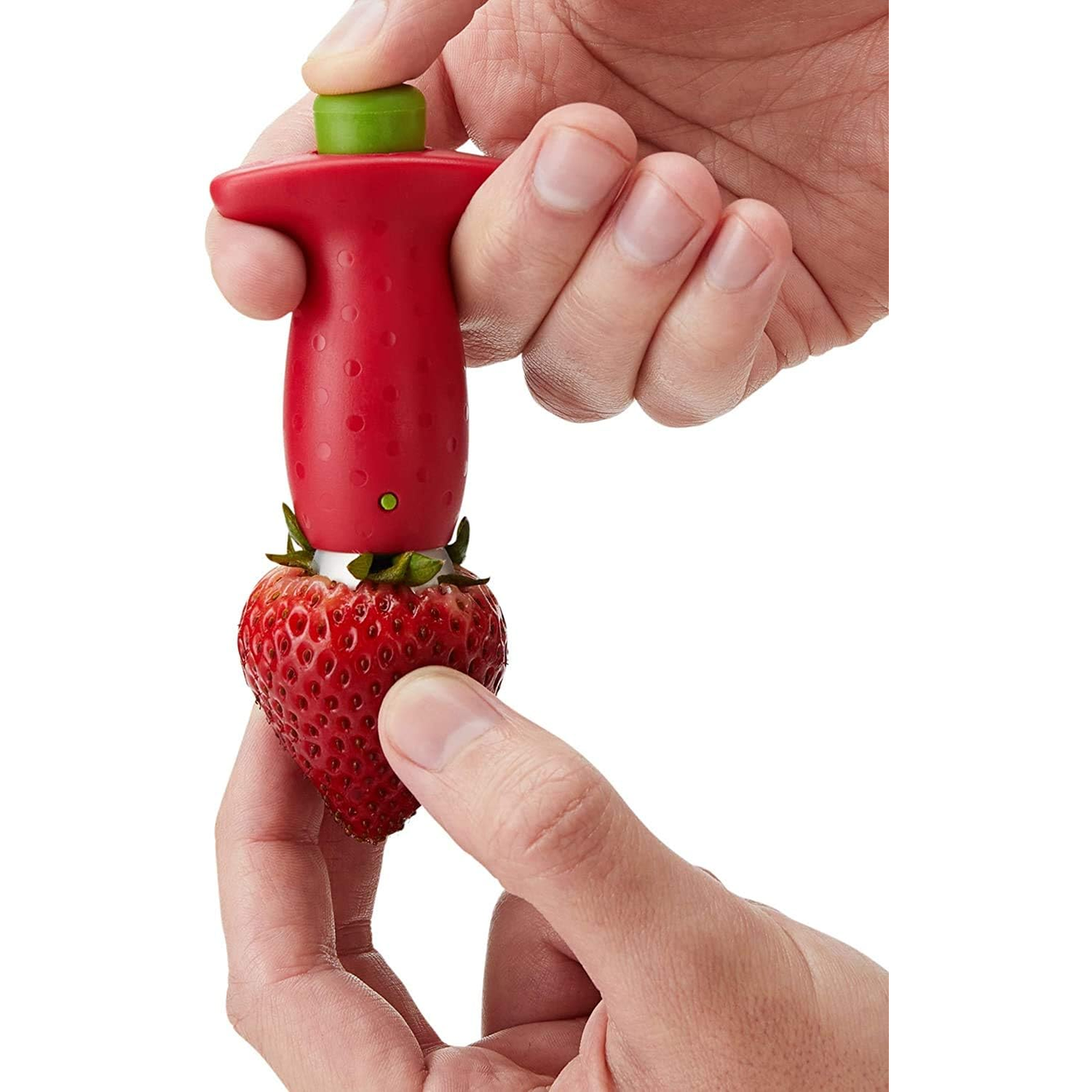 Chef’n Original Stem Gem Strawberry Huller – Red/Green