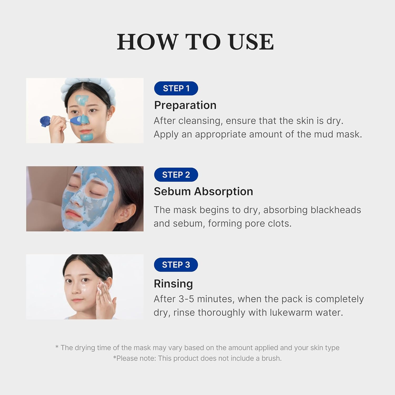 Medicube Zero Pore Blackhead Mud Mask 100g – Quick Dry Clay Formula