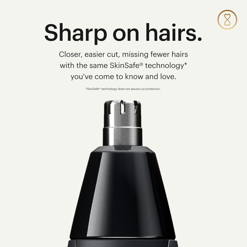 MANSCAPED Weed Whacker 2.0 Nose & Ear Hair Trimmer – Rechargeable