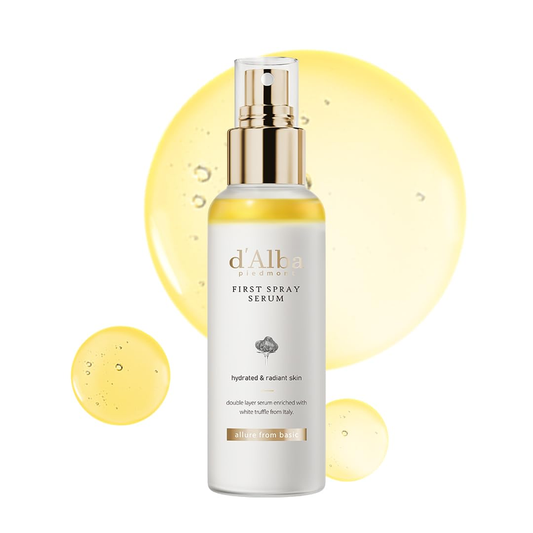 d'Alba White Truffle First Spray Serum 100ml – Vegan Hydrating Face Mist