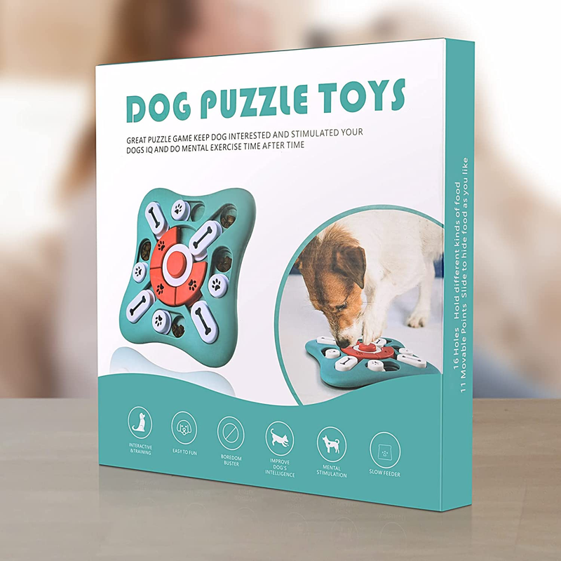 Dog Puzzle Toy – Interactive Slow Feeder for Mental Stimulation & IQ Training