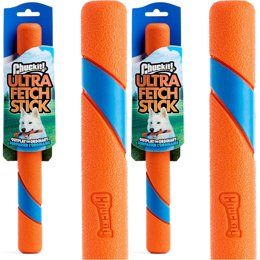 Chuckit! Ultra Fetch Stick Dog Toy 12" – Pack of 2