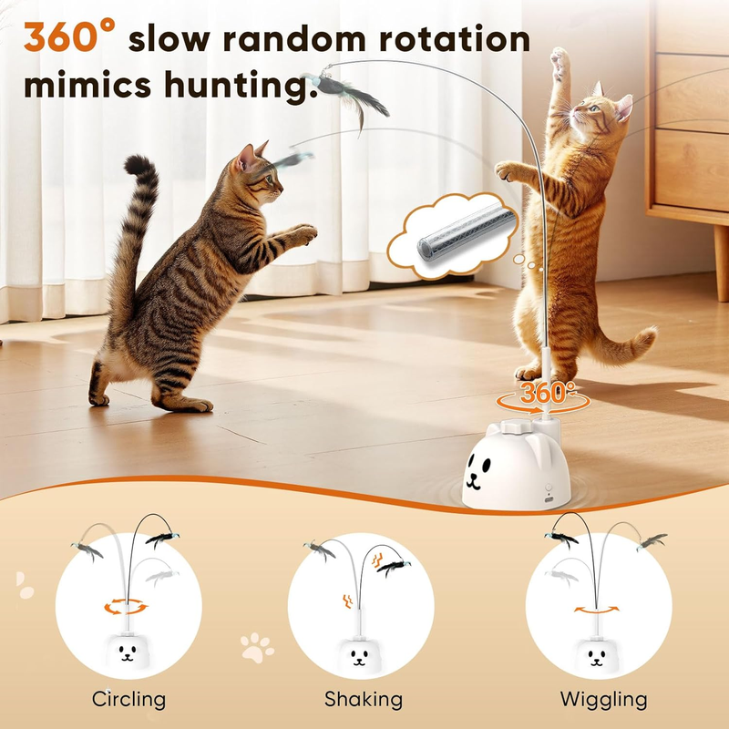 Automatic Flying Bird Cat Toy – Interactive Electric Toy for Indoor Cats