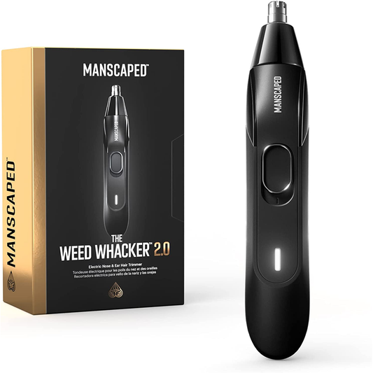 MANSCAPED Weed Whacker 2.0 Nose & Ear Hair Trimmer – Rechargeable