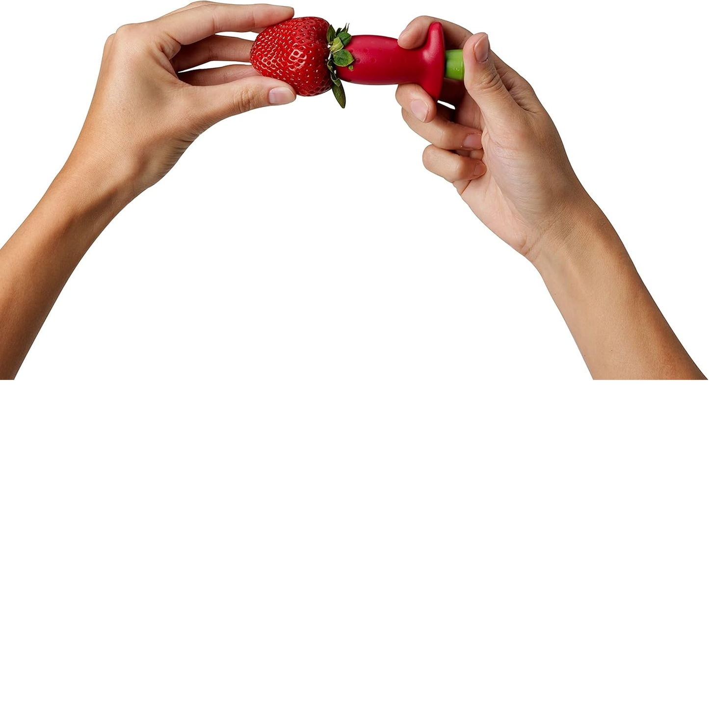 Chef’n Original Stem Gem Strawberry Huller – Red/Green