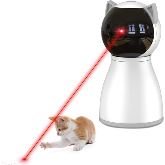YVE LIFE Rechargeable Laser Toy – Motion-Activated Cat Enrichment Toy