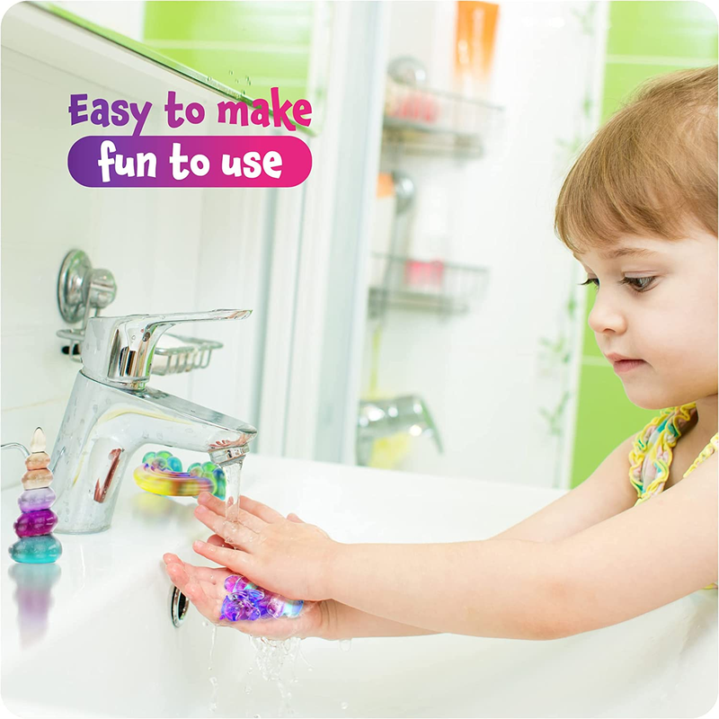 Dan&Darci Unicorn Soap Making Kit – DIY Craft Set for Kids Ages 6+