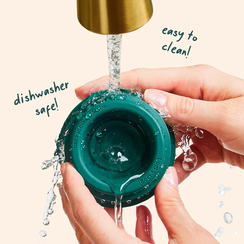 WOOF Pupsicle Interactive Dog Treat Toy for Medium and Large Dogs