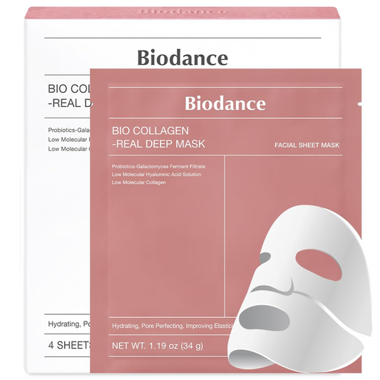 BIODANCE Bio-Collagen Real Deep Hydrogel Mask – 4 Pack