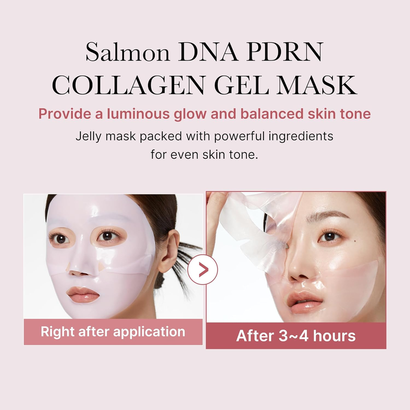 Medicube Salmon DNA Collagen Jelly Gel Mask 28g x 4
