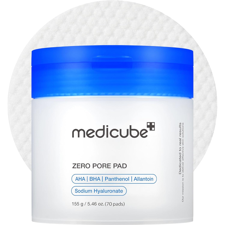 Medicube Zero Pore Pads 2.0 with AHA & BHA – 70 Count