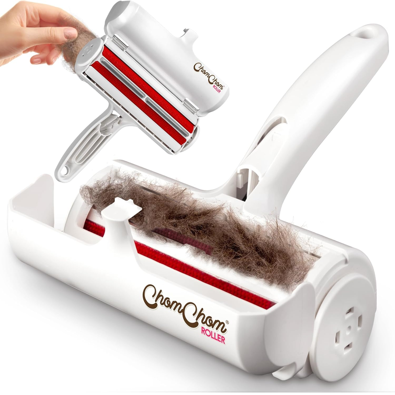 ChomChom Roller Reusable Pet Hair Remover – White