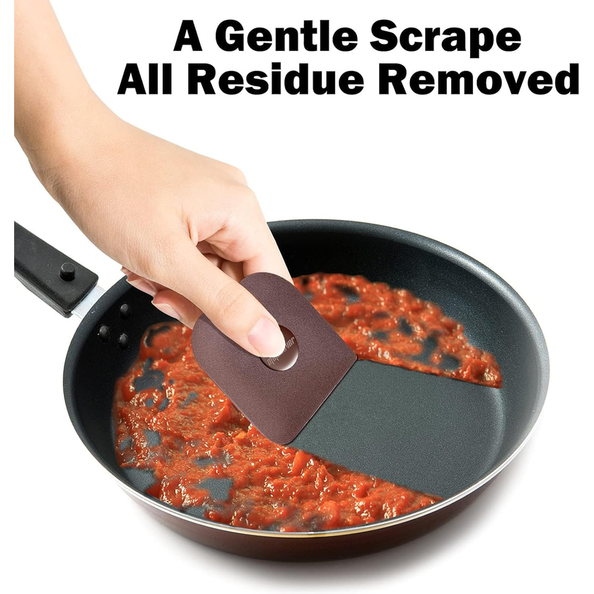 Matscover Plastic Pan Scraper Set – 10 Pack