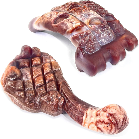 Dog Chew Toys for Aggressive Chewers – 2 Pack Tough Nylon Bones for Large Dogs