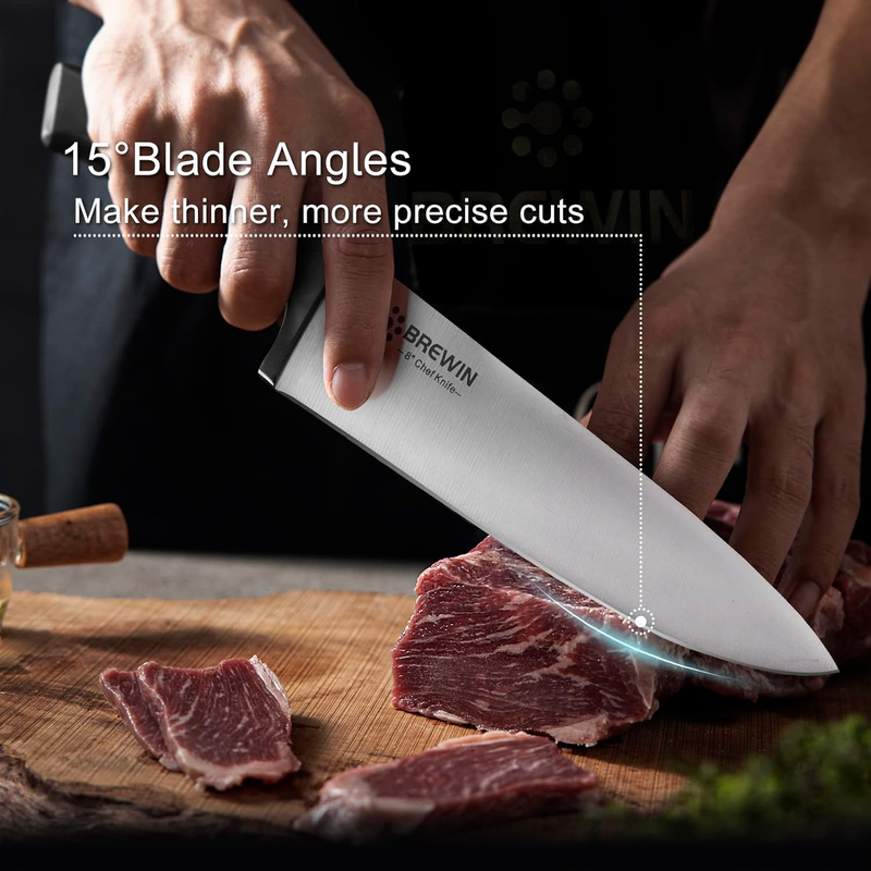 Brewin 3-Piece Chef Knife Set – Japanese High Carbon Stainless Steel
