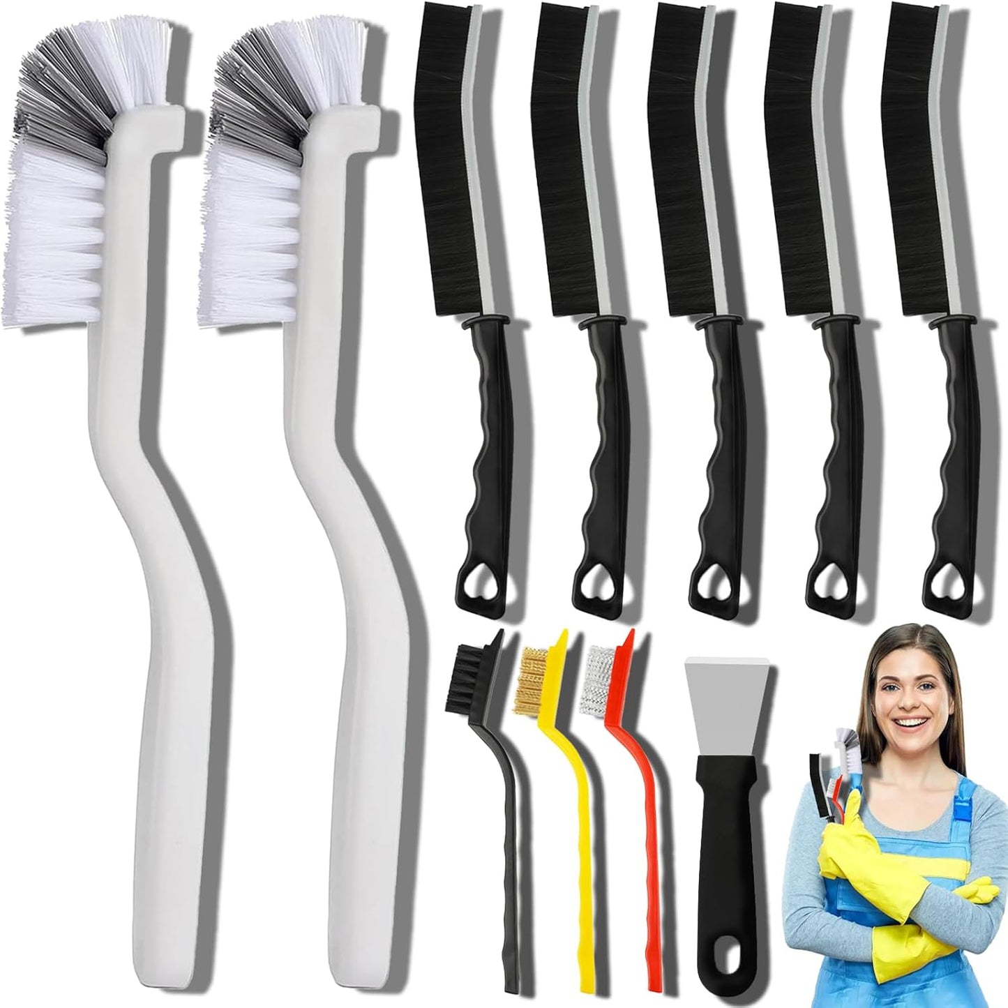 11Pcs Crevice Cleaning Brush Set