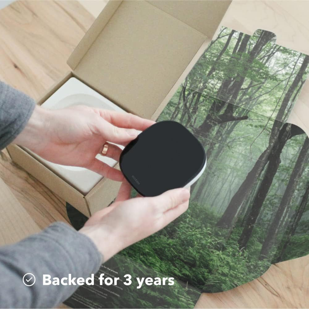 Ecobee Smart Thermostat Enhanced - Programmable Wifi Thermostat - Works with Siri, Alexa, Google Assistant - Energy Star Certified - Smart Home