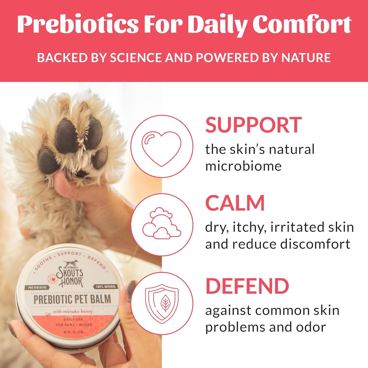SKOUT'S HONOR Prebiotic Pet Balm